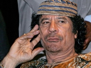 Tổng thống Libya, 
ông  Mouammar Kadhafi.